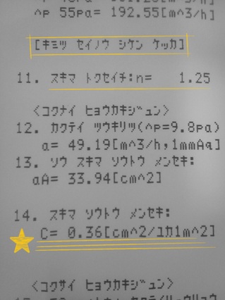 隙間相当面積★ アイチャッチ