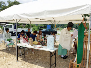 地鎮祭＠美作市Ｔ様邸