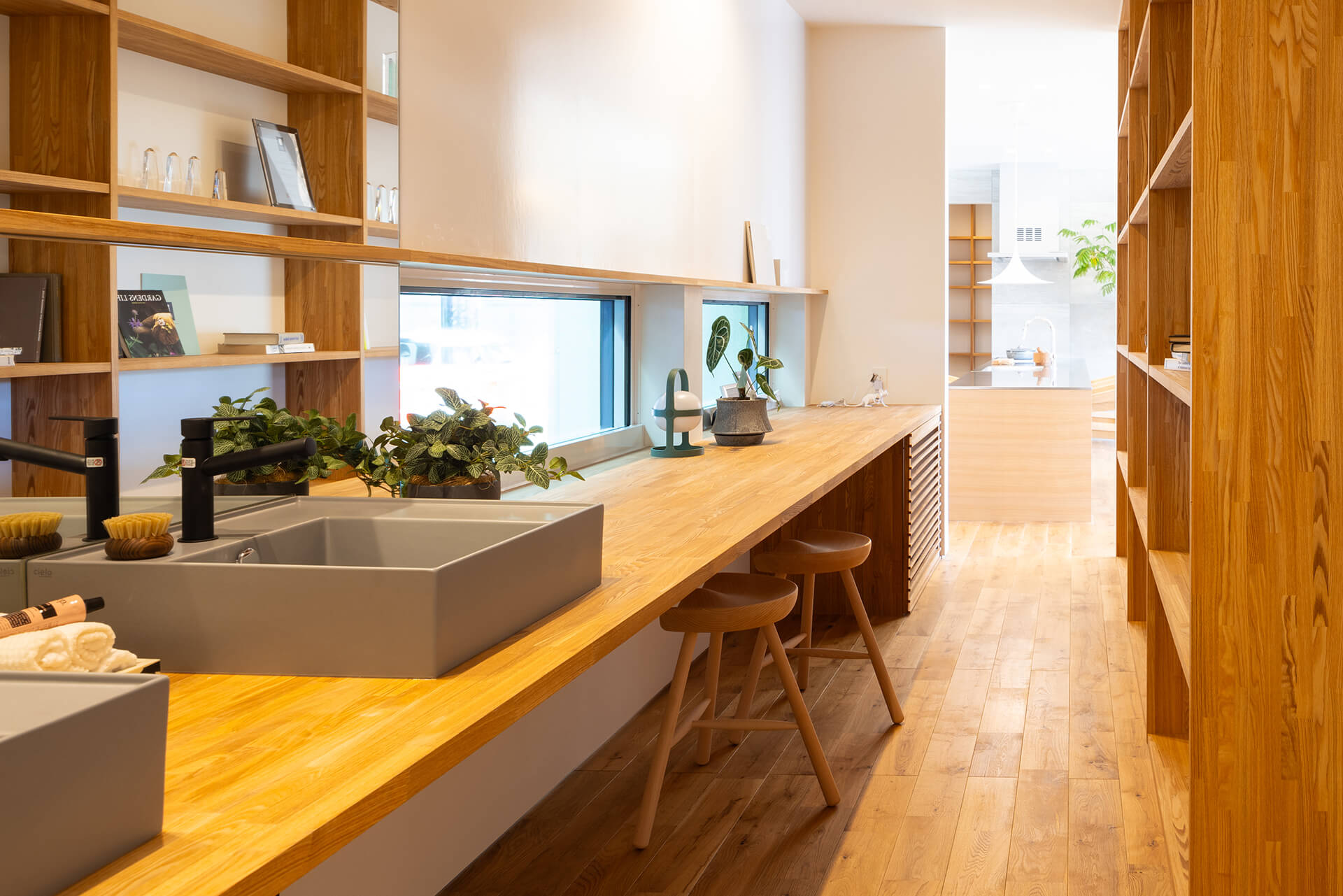 フリースペース・洗面所