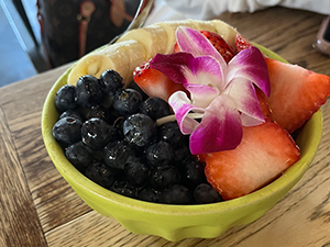 本場のアサイーボウル