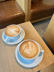 可愛いラテアート