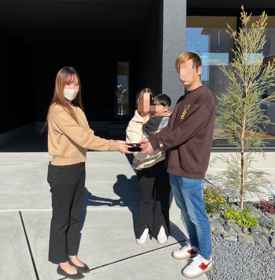 真庭市でS様邸のお引渡しでした！