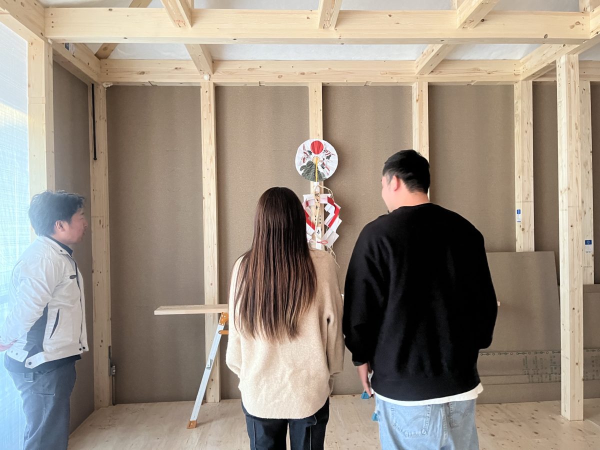 瀬戸内市でO様邸の上棟を行いました!