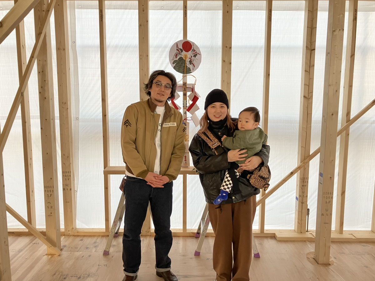 岡山市東区でZ様邸の上棟を行いました！