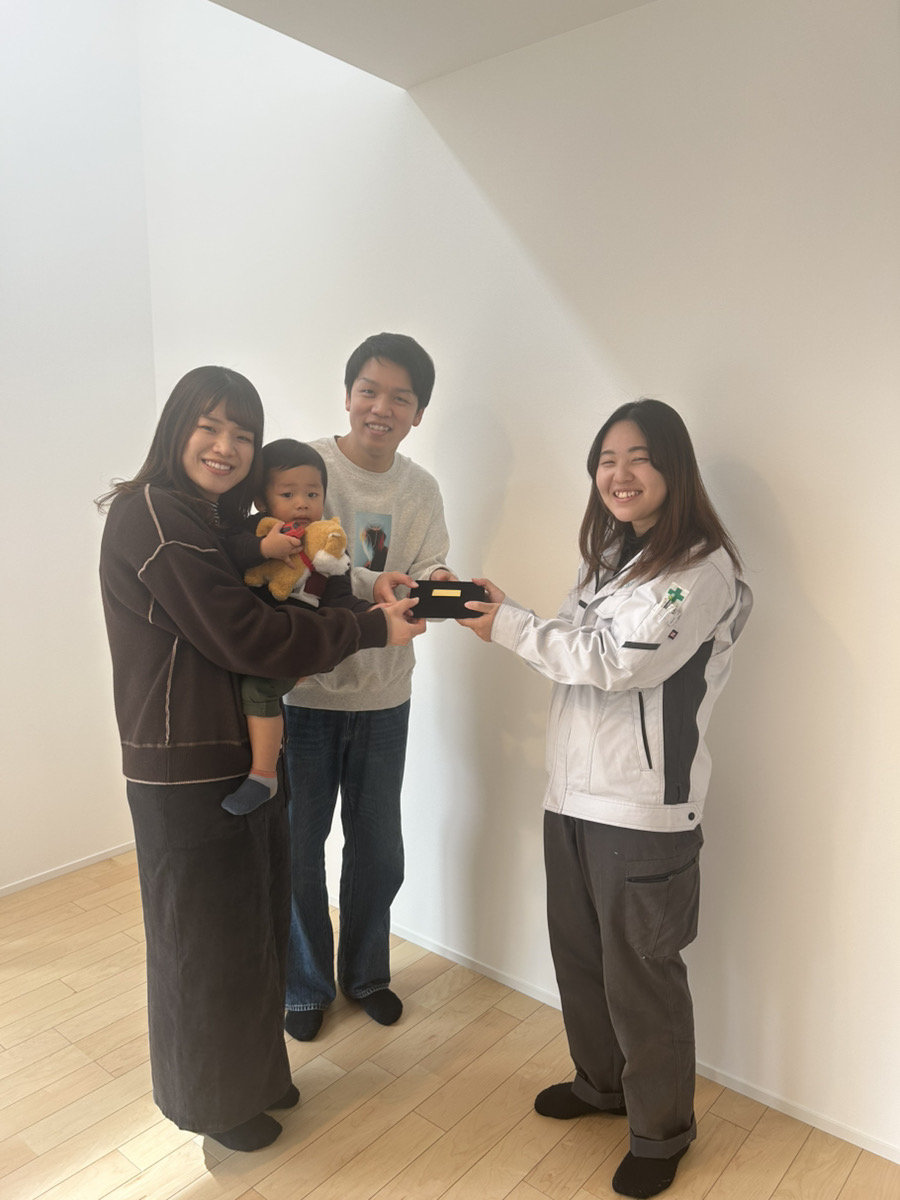 倉敷市酒津でT様邸のお引き渡しでした！