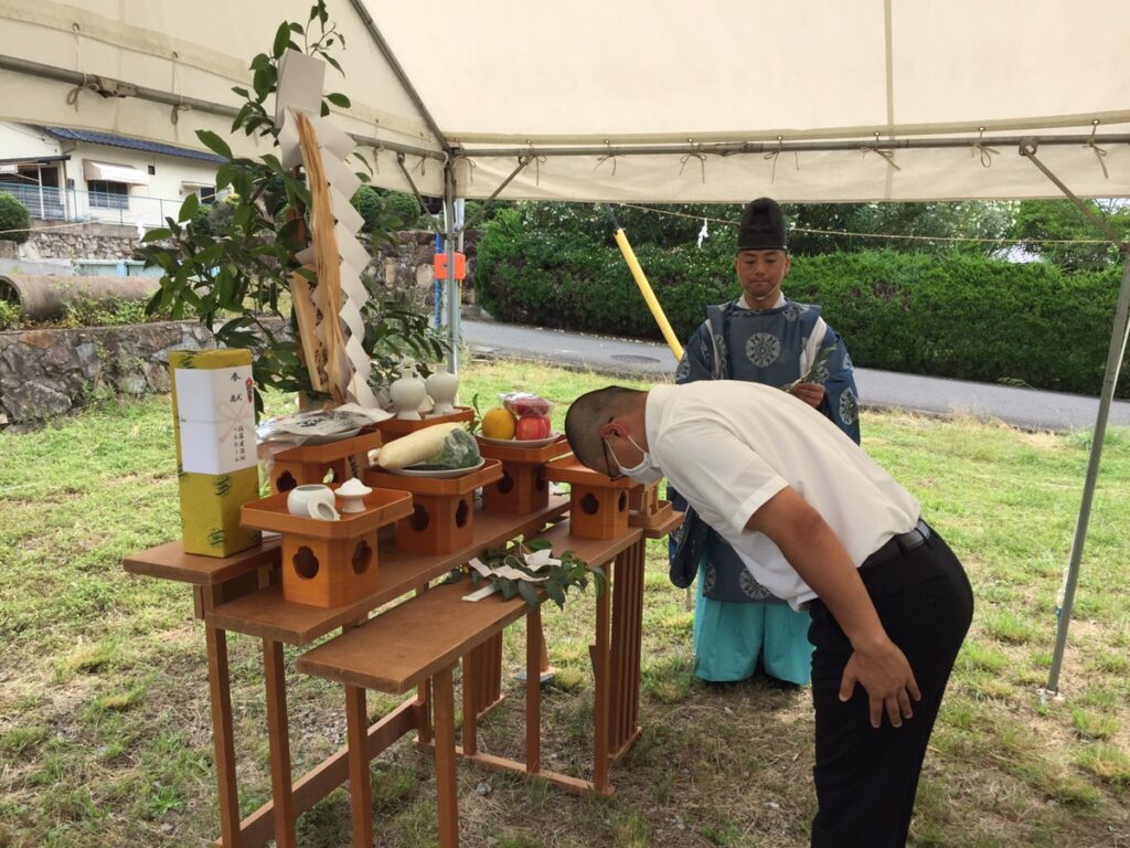 地鎮祭を執り行いました！ アイチャッチ