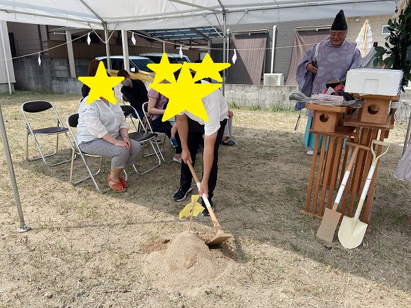 地鎮祭を執り行いました！！ アイチャッチ