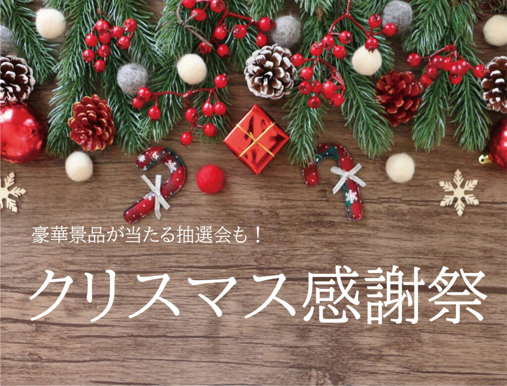 クリスマス感謝イベント開催中！！（オーナー様向け） アイチャッチ