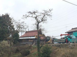 天空の古屋　いよいよ解体です！