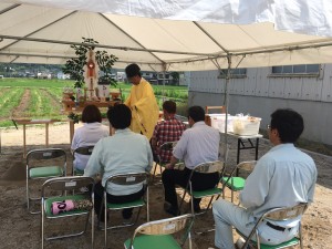 津山市I様邸　地鎮祭^^